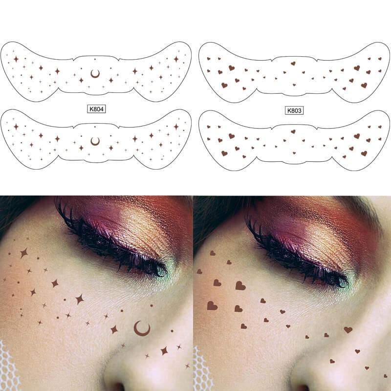 Freckle tattoo stickers